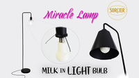 Miracle Lamp Milk in Light Bulb with Remote STAGE by Sorcier Magic - Trick - Got Magic?