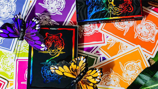 The Hidden King Rainbow Luxury Edition Playing Cards by BOMBMAGIC - Got Magic?