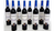 Multiplying Wine Bottles (8/BLUE) by Tora Magic - Trick - Got Magic?