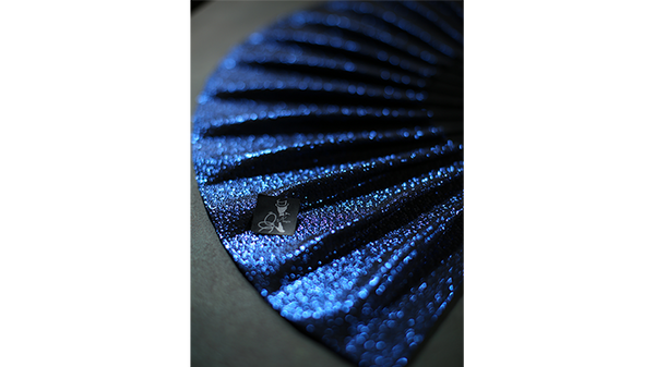 Appearing SnowStorming Fan V2 (Dark Blue) by Victor Voitko (Gimmick and Online Instructions) - Trick - Got Magic?