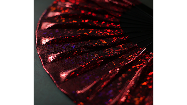 Appearing SnowStorming Fan V2 (Red Hologram) by Victor Voitko (Gimmick and Online Instructions) - Trick - Got Magic?