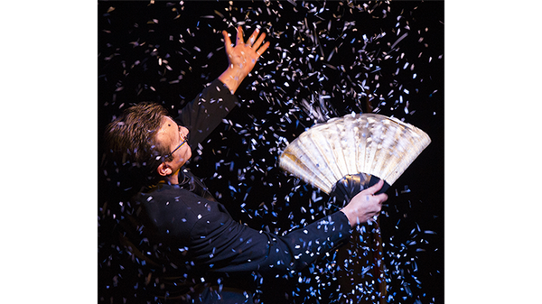 Appearing SnowStorming Fan V2 (Gold Silver) by Victor Voitko (Gimmick and Online Instructions) - Trick - Got Magic?
