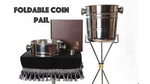 Foldable Coin Pail by Victor Voitko (Gimmick and Online Instructions) - Trick - Got Magic?