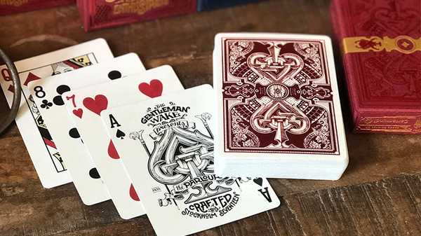 The Parlour Playing Cards (Red) - Got Magic?