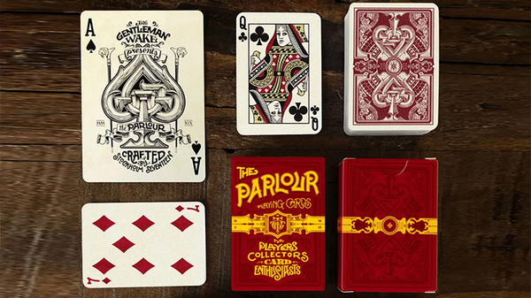 The Parlour Playing Cards (Red) - Got Magic?