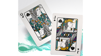 Fillide: A Sicilian Folk Tale Playing Cards (Acqua) by Jocu - Got Magic?