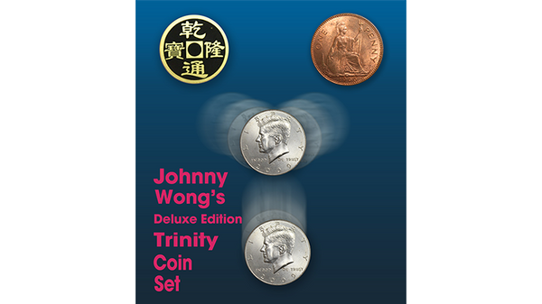 Deluxe Edition Trinity Coin Set (DVD) by Johnny Wong - Trick - Got Magic?