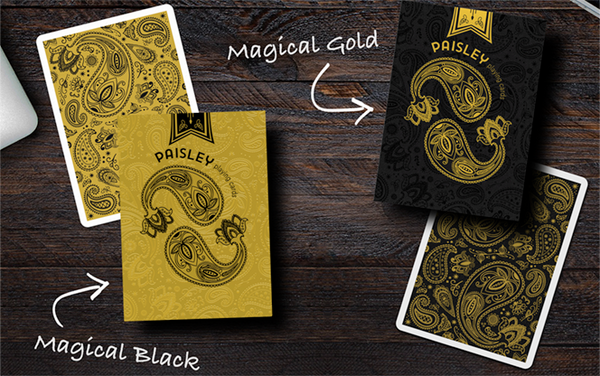 Limited Set Paisley Magical Playing Cards(Numbered and signed Certificate) by Dutch Card House Company - Got Magic?