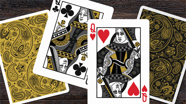Limited Set Paisley Magical Playing Cards(Numbered and signed Certificate) by Dutch Card House Company - Got Magic?
