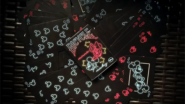 Mickey Mouse Neon Playing Cards - Got Magic?