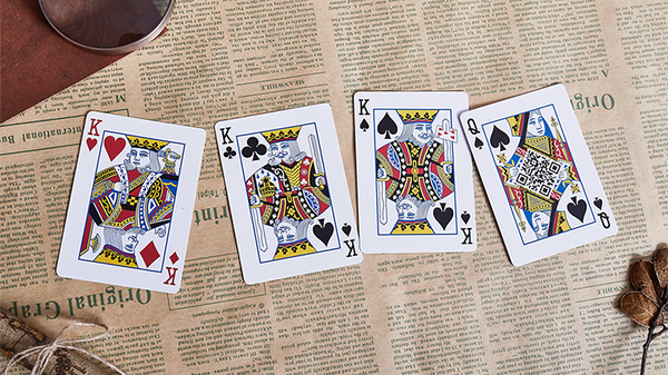 Bicycle Chic Gaff (Red) Playing Cards by Bocopo - Got Magic?