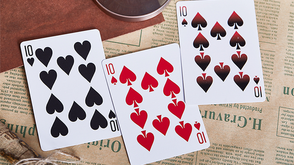 Bicycle Chic Gaff (Red) Playing Cards by Bocopo - Got Magic?