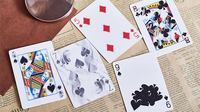 Bicycle Chic Gaff (Red) Playing Cards by Bocopo - Got Magic?