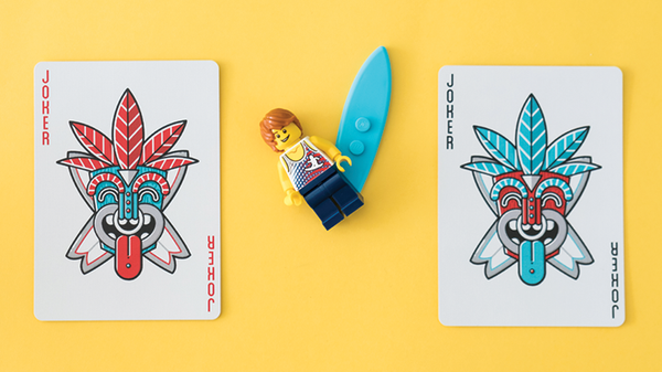 Surfboard Playing Cards by Riffle Shuffle - Got Magic?