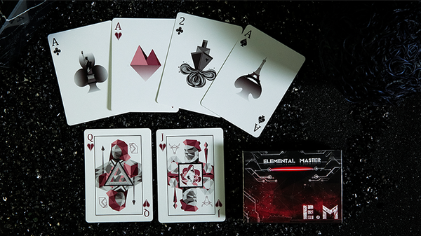 Elemental Master Red Edition Playing Cards by TCC - Got Magic?
