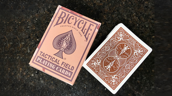Bicycle Tactical Field Green Camo/Brown Camo (6 Decks) by US Playing Card Co - Got Magic?