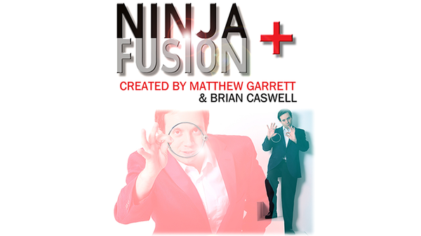 Ninja+ Fusion in Dark Black (With Online Instructions) by Matthew Garrett & Brian Caswell - Trick - Got Magic?