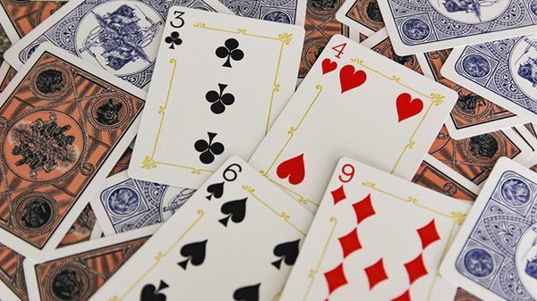 Circus No. 47 (Blue) Playing Cards - Got Magic?
