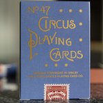 Circus No. 47 (Blue) Playing Cards - Got Magic?