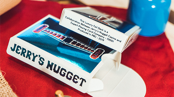 Vintage Feel Jerry's Nuggets (Blue Foil) Playing Cards - Got Magic?