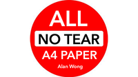 No Tear Pad (Extra Large, 8.5 X 11.5 ") ALL No Tear by Alan Wong - Trick - Got Magic?