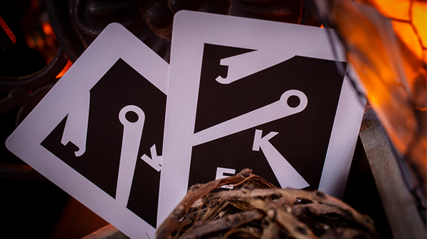 Sinis (Raspberry and Black) Playing Cards by Marc Ventosa - Got Magic?