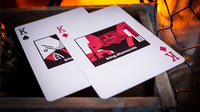 Sinis (Raspberry and Black) Playing Cards by Marc Ventosa - Got Magic?