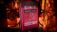 Sinis (Raspberry and Black) Playing Cards by Marc Ventosa - Got Magic?