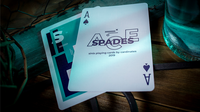 Sinis (Turquoise) Playing Cards by Marc Ventosa - Got Magic?