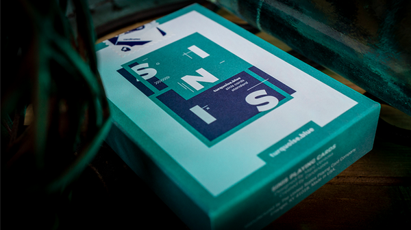 Sinis (Turquoise) Playing Cards by Marc Ventosa - Got Magic?
