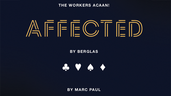 Affected by Berglas (Gimmick and online instructions) by Marc Paul & Kaymar Magic - Trick - Got Magic?