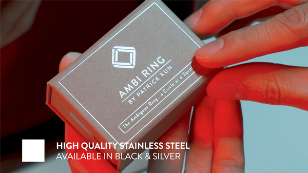 Ambi Ring Black by Patrick Kun - Trick - Got Magic?