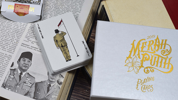 Merah Putih (Red White) Playing Cards Set - Got Magic?