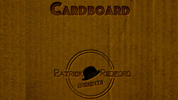 CARDBOARD The Book by Patrick G. Redford - Book - Got Magic?