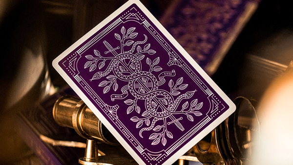 Monarch Royal Edition (Purple) Playing Cards by theory11 - Got Magic?