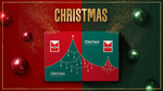 Christmas Playing Cards (Red) by TCC - Got Magic?