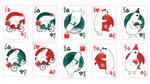 Christmas Playing Cards (Red) by TCC - Got Magic?