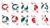 Christmas Playing Cards (Red) by TCC - Got Magic?