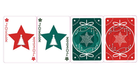 Christmas Playing Cards (Red) by TCC - Got Magic?