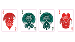 Christmas Playing Cards (Red) by TCC - Got Magic?