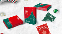 Christmas Playing Cards (Green) by TCC - Got Magic?