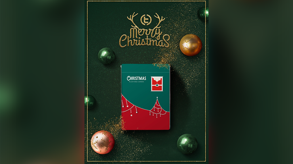 Christmas Playing Cards (Green) by TCC - Got Magic?