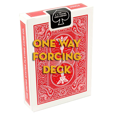 Mandolin Red One Way Forcing Deck (kc) - Got Magic?