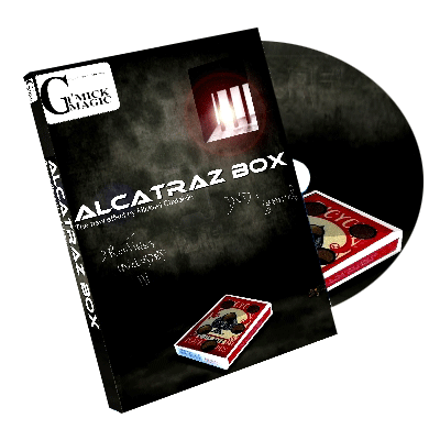 Alcatraz Box (BLUE Gimmick and DVD) by Mickael Chatelain - DVD - Got Magic?