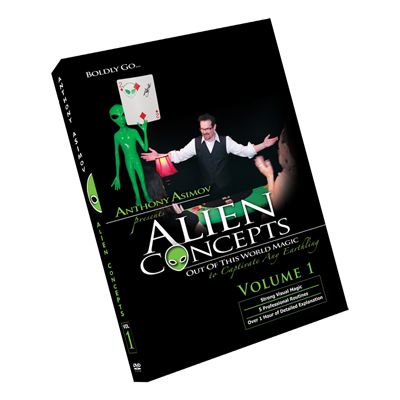 Alien Concepts Part 1 by Anthony Asimov Black Rabbit Series Issue #1 - DVD - Got Magic?