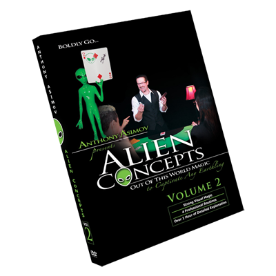 Alien Concepts Part 2 by Anthony Asimov Black Rabbit Series Issue #1 -DVD - Got Magic?