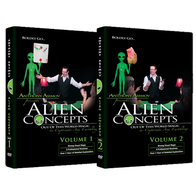 Alien Concepts by Anthony Asimov (2 DVD Set) Black Rabbit Series Issue #1 - DVD - Got Magic?