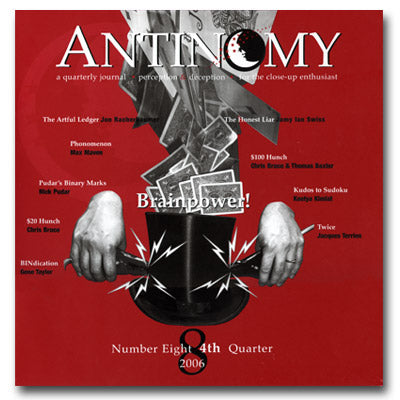 Antinomy Magazine #8 - Book - Got Magic?