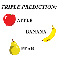 Apple, Banana, Pear by Ickle Pickle Products - Trick - Got Magic?