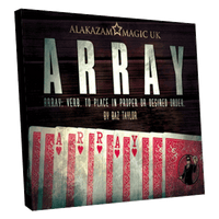 Array (Gimmick and DVD) by Baz Taylor and Alakazam Magic - DVD - Got Magic?